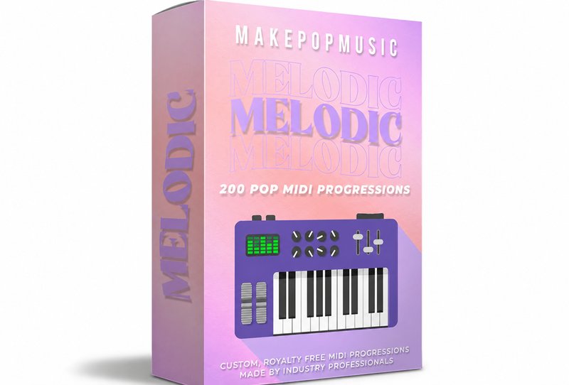 200个和弦进行MIDI文件 Make Pop Music Melodic MIDI Progressions
