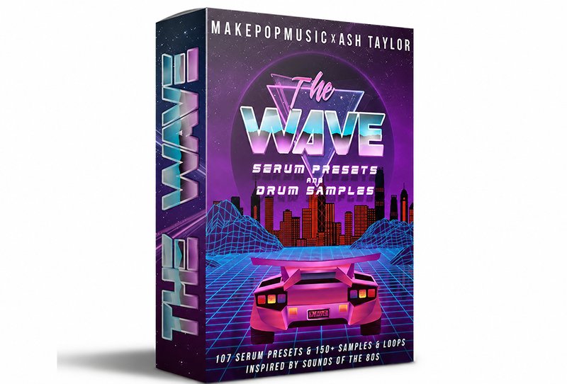 Serum 预设和鼓样本 Make Pop Music The Wave (Serum Presets & Drum Samples)