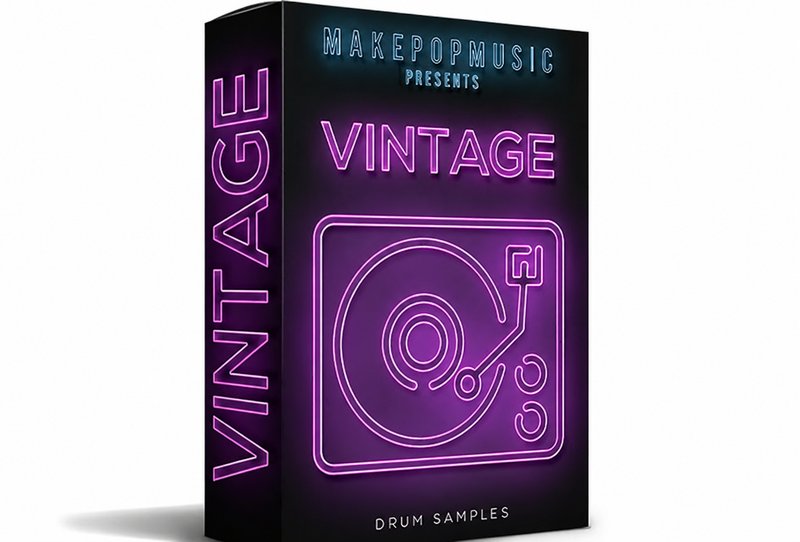 鼓采样 Make Pop Music Vintage WAV