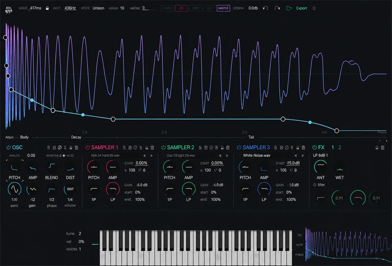 底鼓采样合成器 The Him DSP Kick Ninja v1.2.0 MOCHA Win