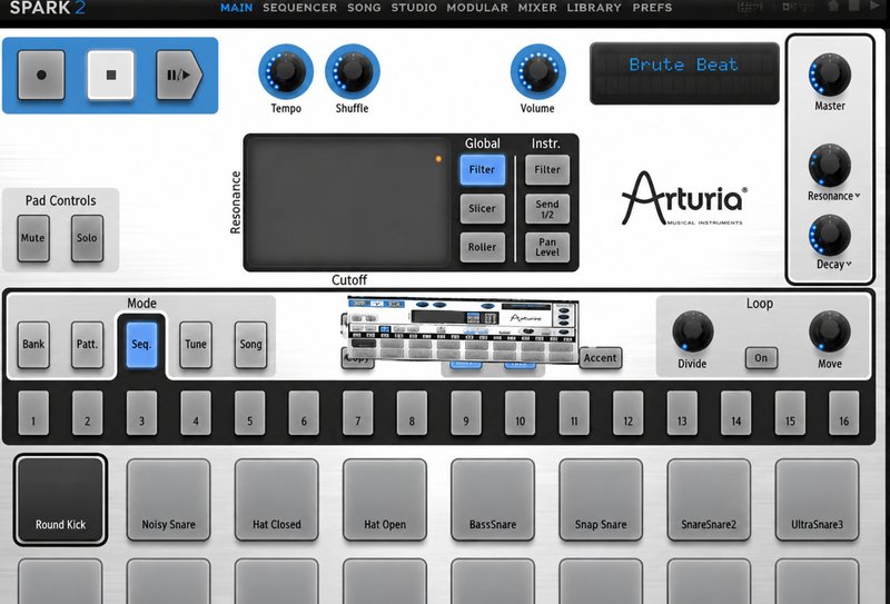 创意鼓机 Arturia Spark Creative Drum Machine v1.7.1