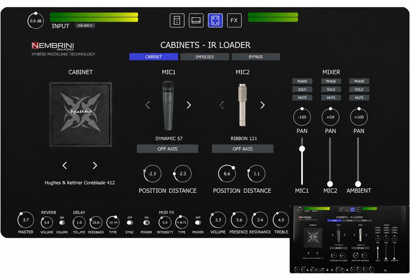 电子管放大器 Nembrini Audio HK Coreblade v1.0.0 TC Win