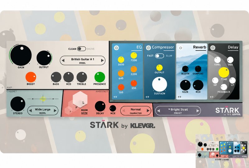 放大器模拟插件-Klevgrand STARK v1.2.0 TCD Win