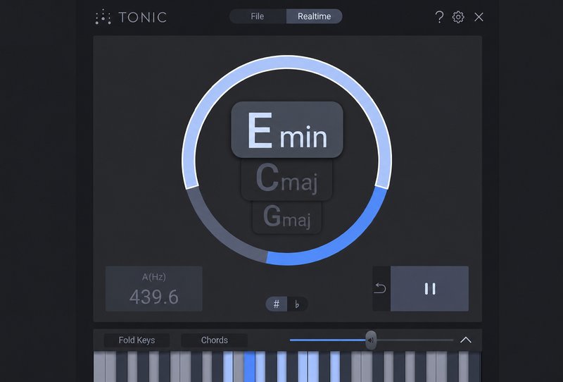 歌曲Key基调自动检测神器 zplane Tonic v1.1.0