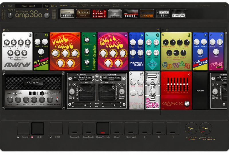 模块化吉他效果器 Kuassa Amplifikation 360 v1.3.4 TC Win