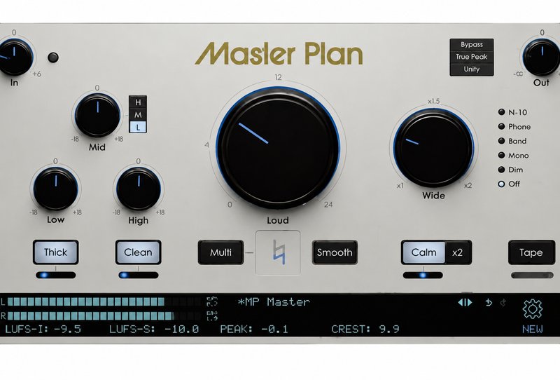 母带处理响度提升一体化混音插件 Musik Hack Master Plan v1.5.9