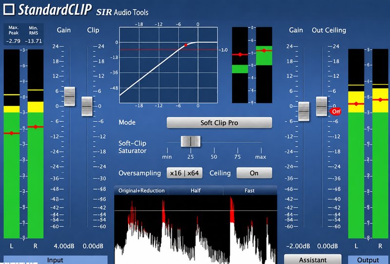 母带限制削波效果器 SIR Audio Tools Standard CLIP v1.5.058