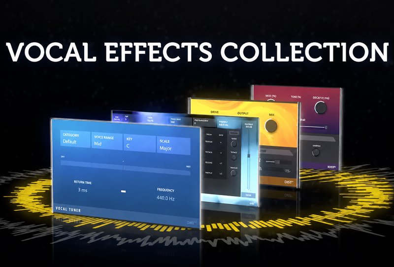 人声自动音高校正插件 AIR Music Technology AIR Vocal FX Collection v1.2.1.14 Win