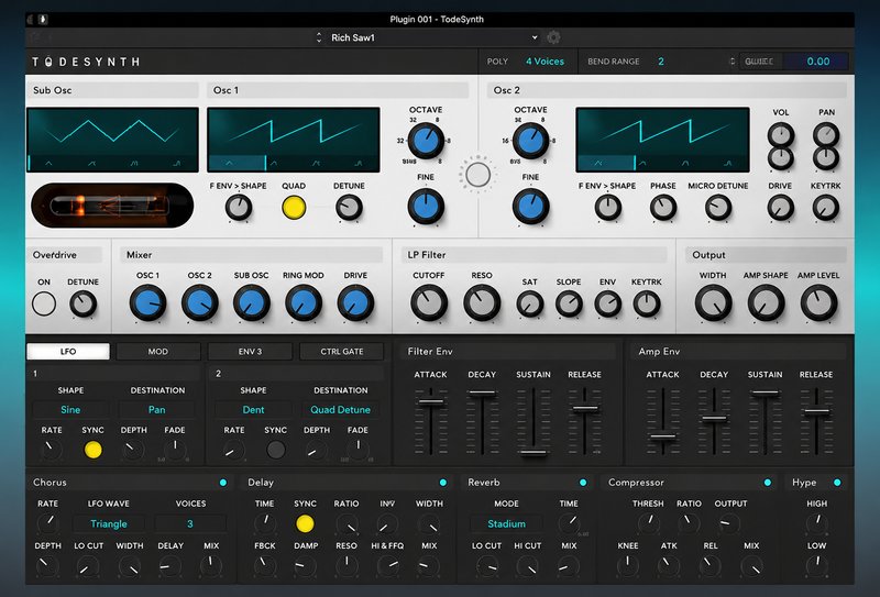 70和80年代广受欢迎的模拟音色 AIR Music Technology Tubesynth v1.2.1.14 Win