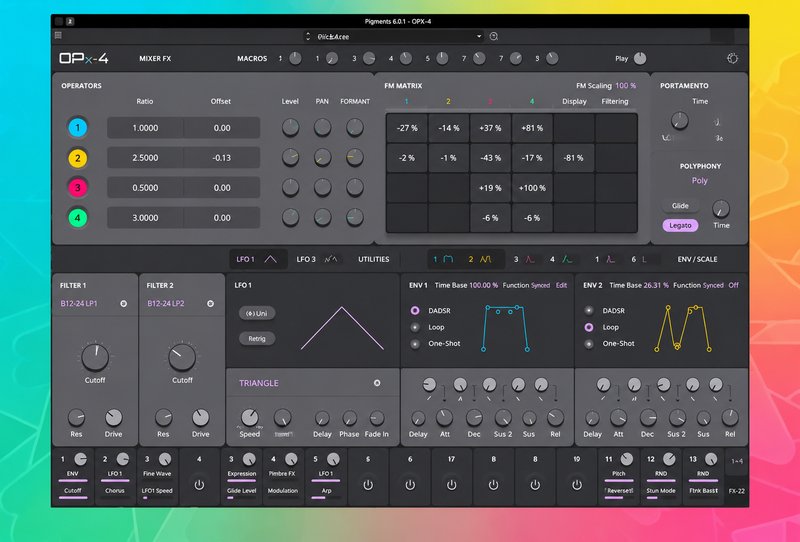 FM合成器 AIR Music Technology OPx 4 v1.2.1.14 Win