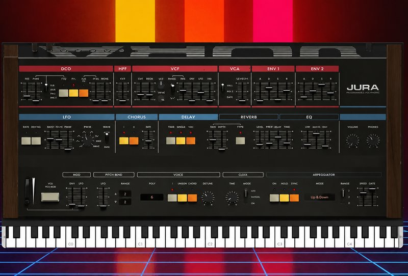 1980年代合成器的虚拟乐器 AIR Music Technology Jura v1.2.1.14 Win