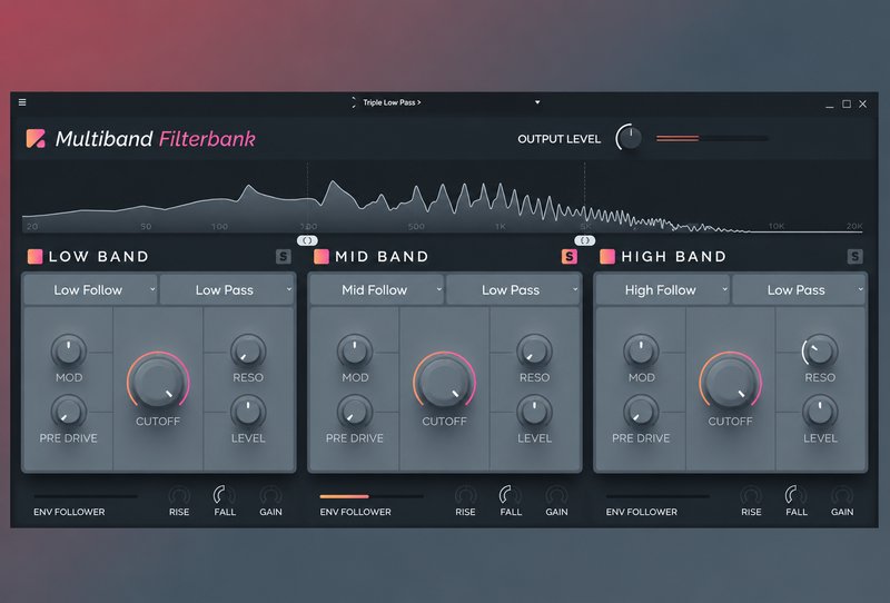 高级多段滤波器 AIR Music Technology AIR Multiband Filterbank v1.0.0.37 Win