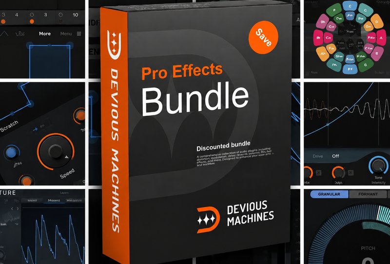 创意混音插件套装 Devious Machines Effects Bundle v2025.8 TCD Win