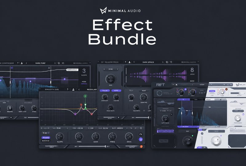 创意混音效果插件套装 Minimal Audio Effects Bundle v2025.10 TCD Win