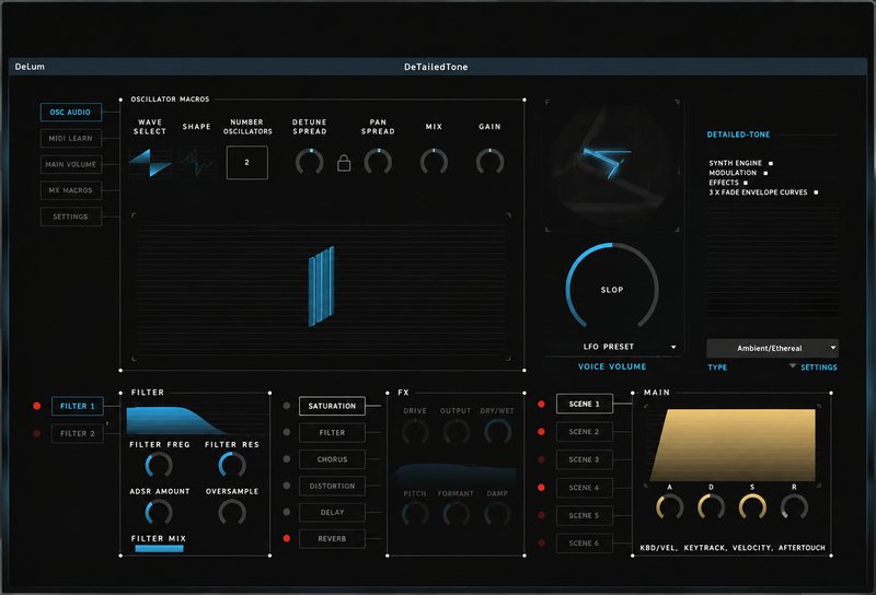 复古多声道合成器 Silen Audio Infinite Flow v1.18 TC Win