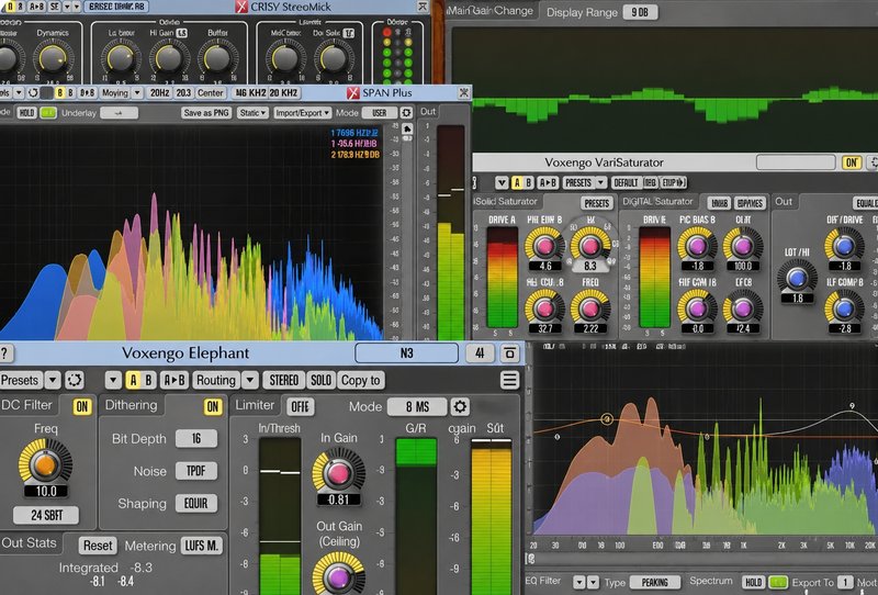综合效果器插件套装 Voxengo Complete Bundle v2025.6.1 TCD Win