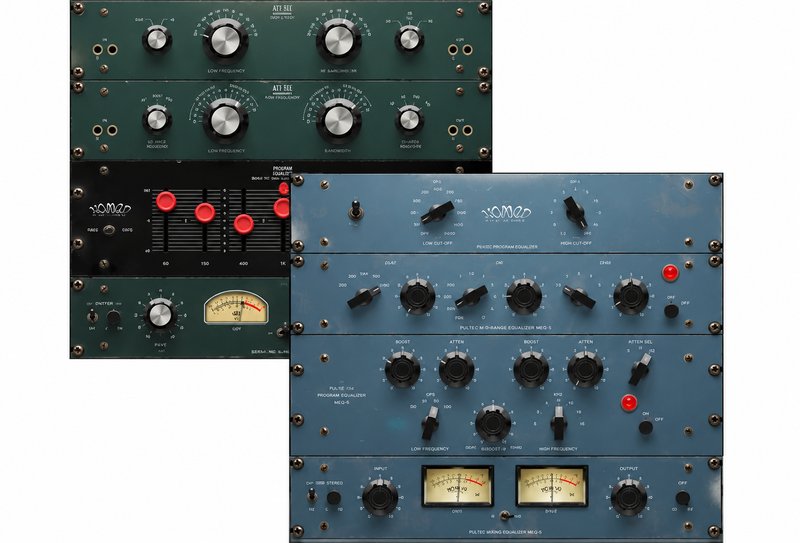 复古均衡器套装 Nomad Factory Retro EQs Bundle v2.3.0 HCiSO Mac