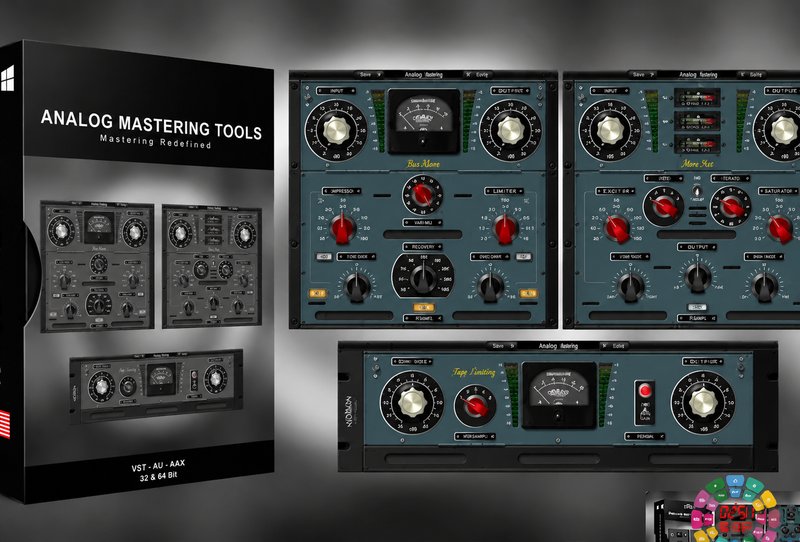 母带混音插件套装 Nomad Factory Analog Mastering Tools v2.1.0 Mac HCiSO