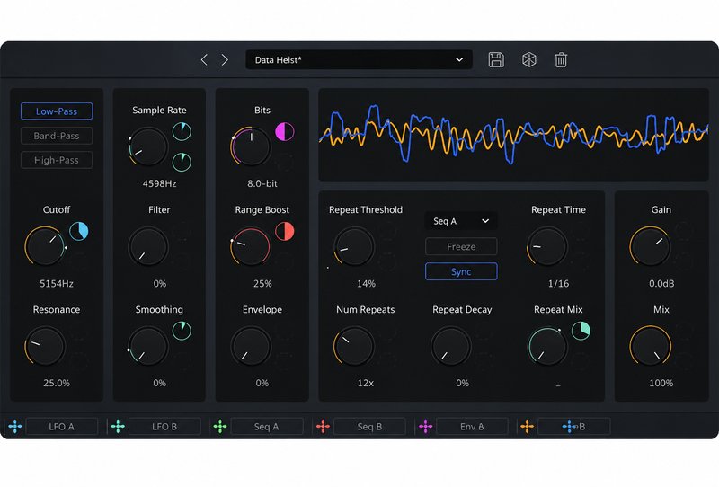 比特失真效果器 Caelum Audio DynaBit v1.0.0