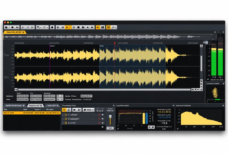音频后期编辑修复软件 Acon Digital Acoustica Premium v7.7.8 Mac MORiA