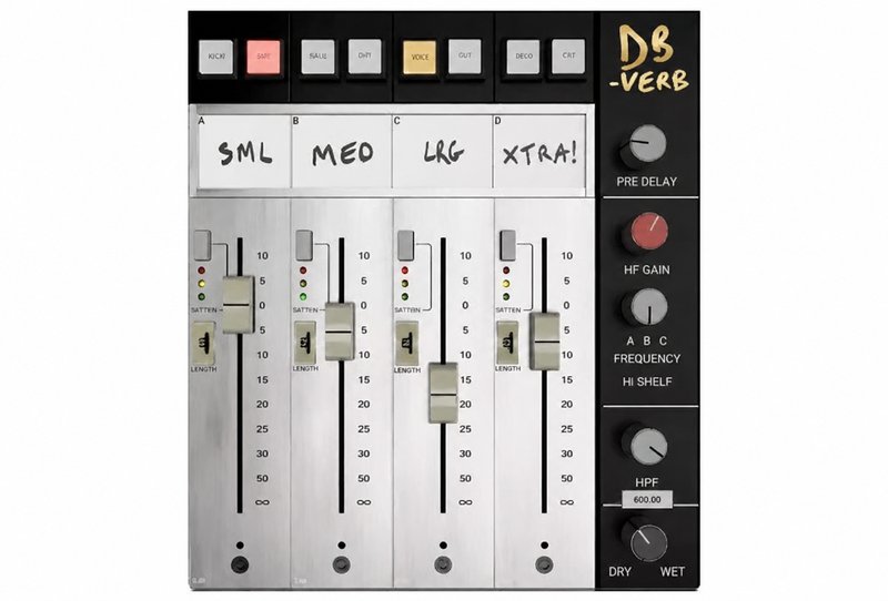 多融合混响插件 Metric Halo DBVerb v4.0.71 R2R Win