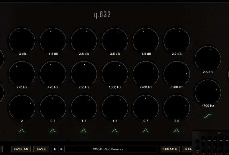 模拟相位均衡器 Kush Audio Q 632 v1.0.1
