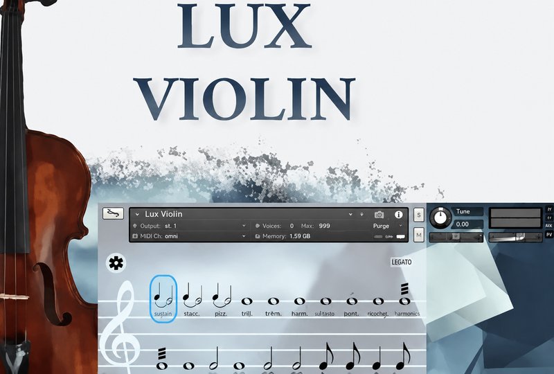 力士小提琴音源 David Forner Lux Violin v1.1