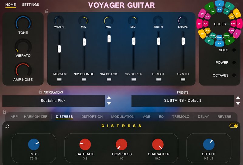 芬达Tele电吉他音源 Teletone Audio Voyager Guitar