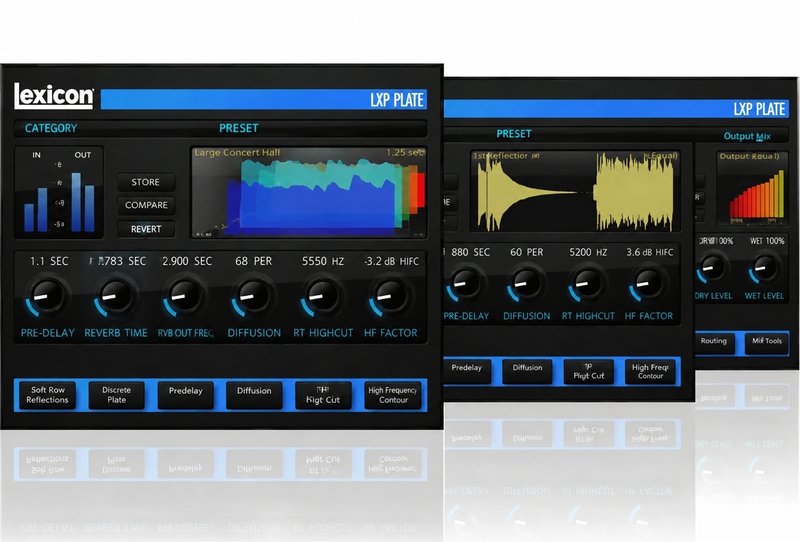 莱斯康混响效果 Lexicon LXP Native Reverb Bundle v1.3.13 R2R Win