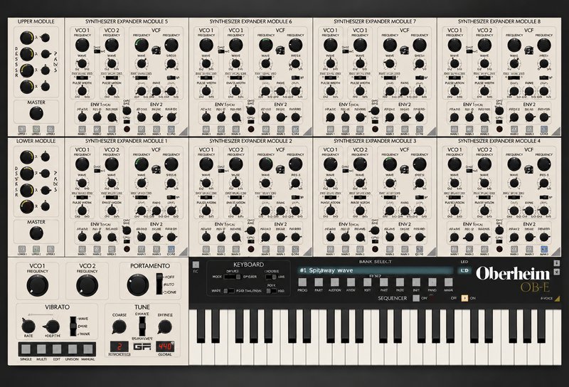 八复音合成器 GForce Oberheim OB-E v2.6.0 R2R