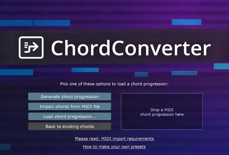 和弦琶音生成器 FeelYourSound ChordConverter v1.0.0 MOCHA