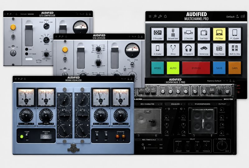 综合混音插件套装 Audified Complete Effects Bundle v2025.9.30 TC Win