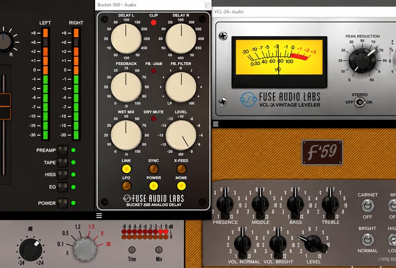 综合混音插件套装 Fuse Audio Labs Effects Bundle v2025.6 TC Win
