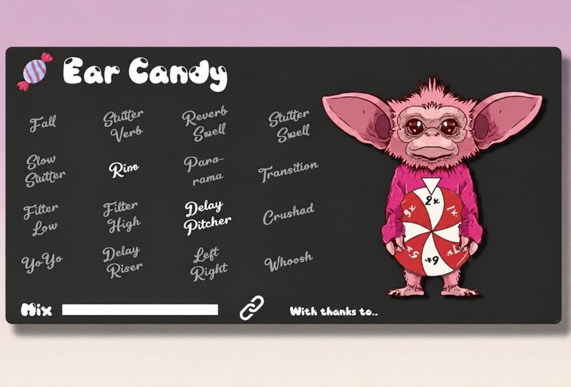自动调制效果 Mors Ear Candy FX Plugin v1.0.0