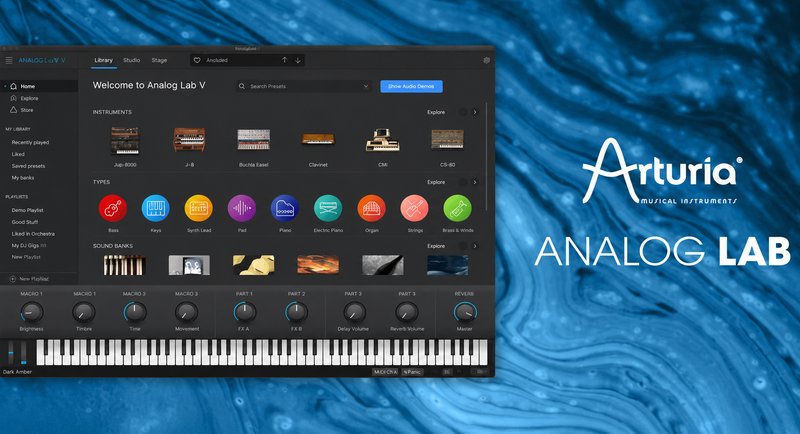 模拟合成器 Arturia Analog Lab V Pro v5.12.0