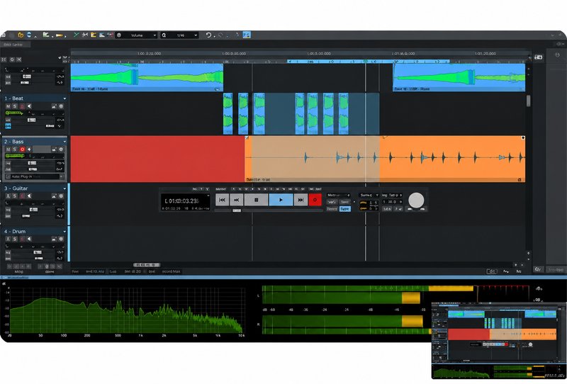 专业音频编辑软件 MAGIX Samplitude Pro X9 Suite v20.0.0 R2R Win