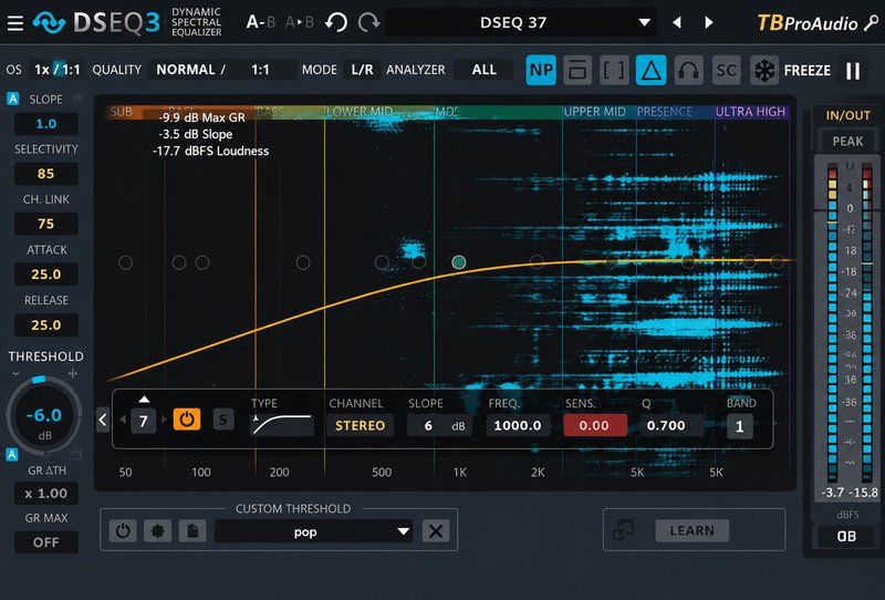 动态均衡器-TBProAudio DSEQ3 v3.9.8 Mac MORiA
