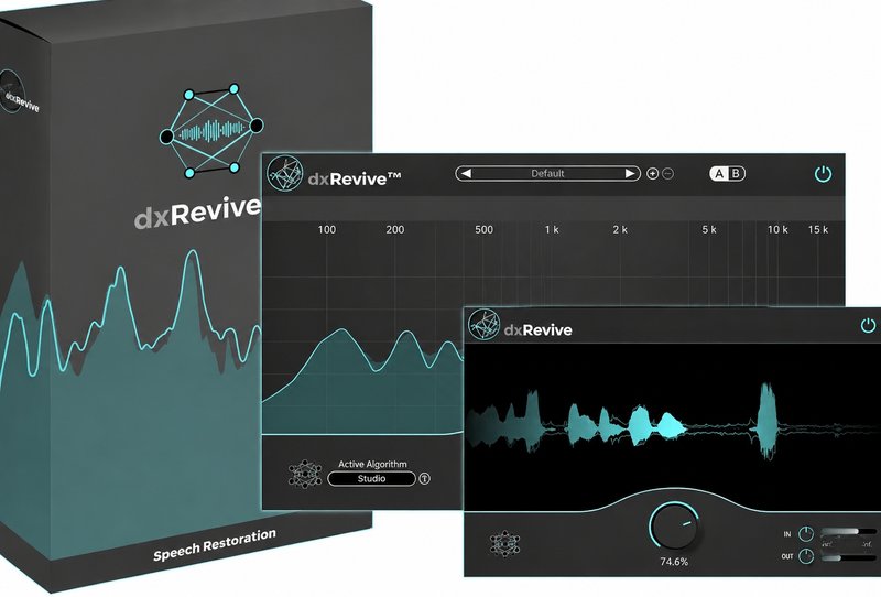 人声后期处理器 Accentize dxRevive Pro v1.2.7 R2R Win
