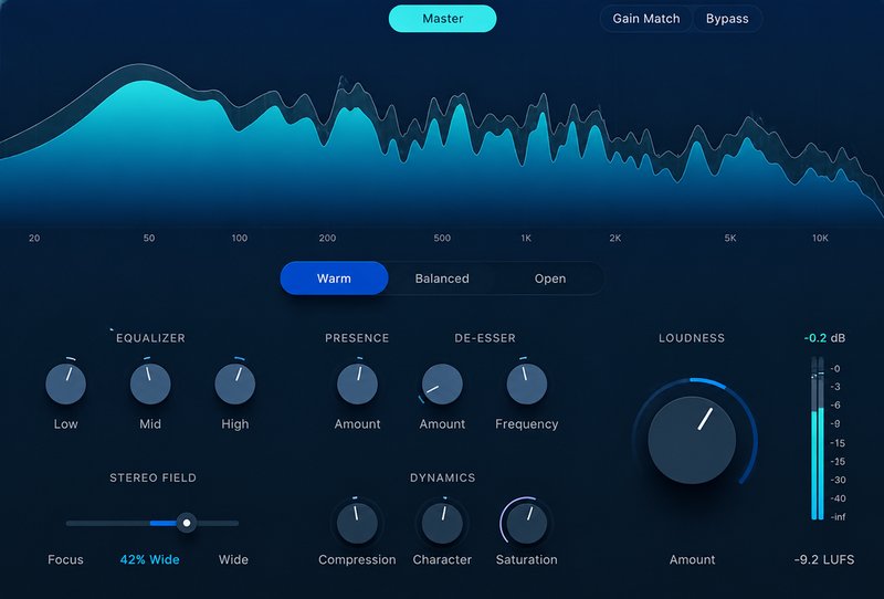 智能母带混音插件 LANDR Mastering Plugin Pro v1.1.34 R2R Win