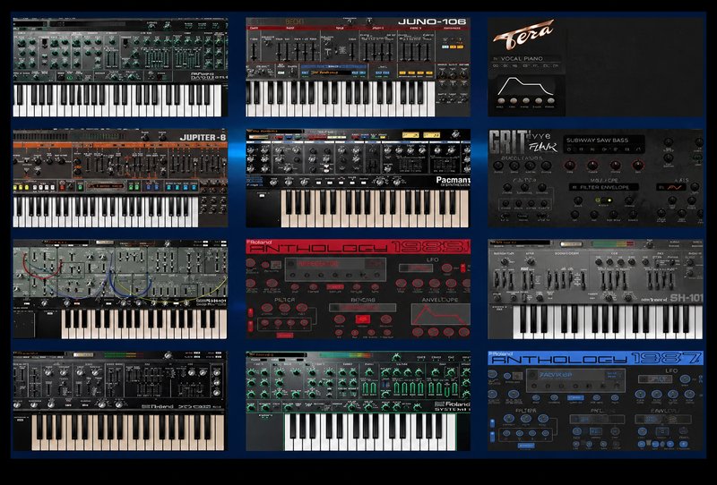 罗兰传奇模拟合成器 Roland Cloud Legendary & AIRA Series v2019.3 CE Win