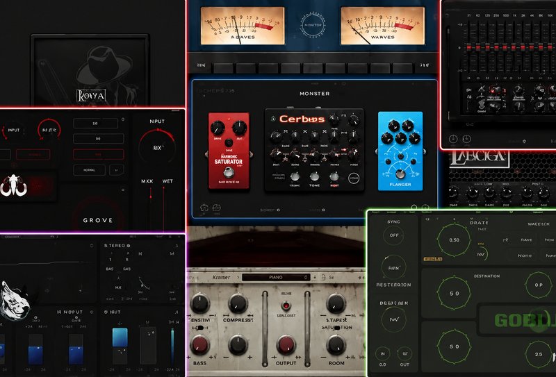 10个电吉他贝斯效果合集 Aurora DSP Plugins v2025.7 Mac