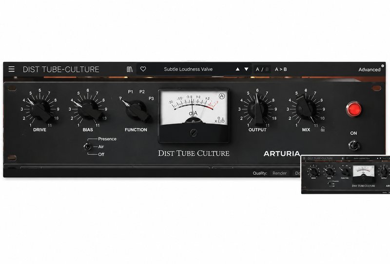 电子管饱和失真效果 Arturia Dist TUBE-CULTURE v1.2.0 Mac MORiA