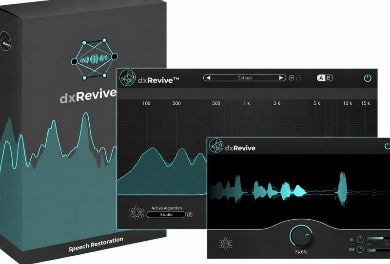 多功能语音修复插件 Accentize dxRevive Pro v1.2.7 R2R Win
