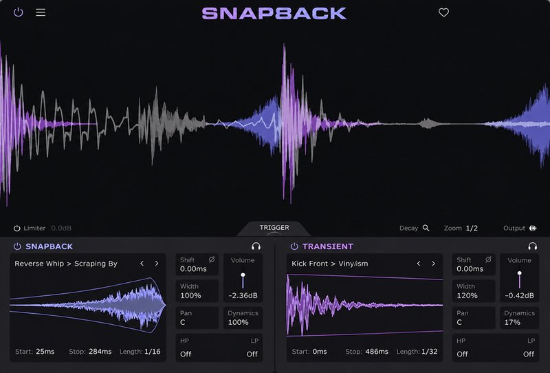 即时鼓声迭加效果 CableGuys Snapback v1.1 VR Win