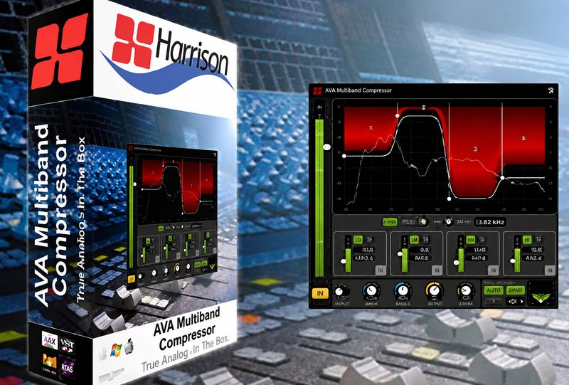 哈里森压缩器 Harrison AVA Multiband Compressor v2.0.1 Win