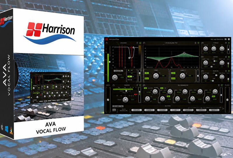 频谱压缩插件 Harrison AVA Spectral Compressor v1.1.0 Win