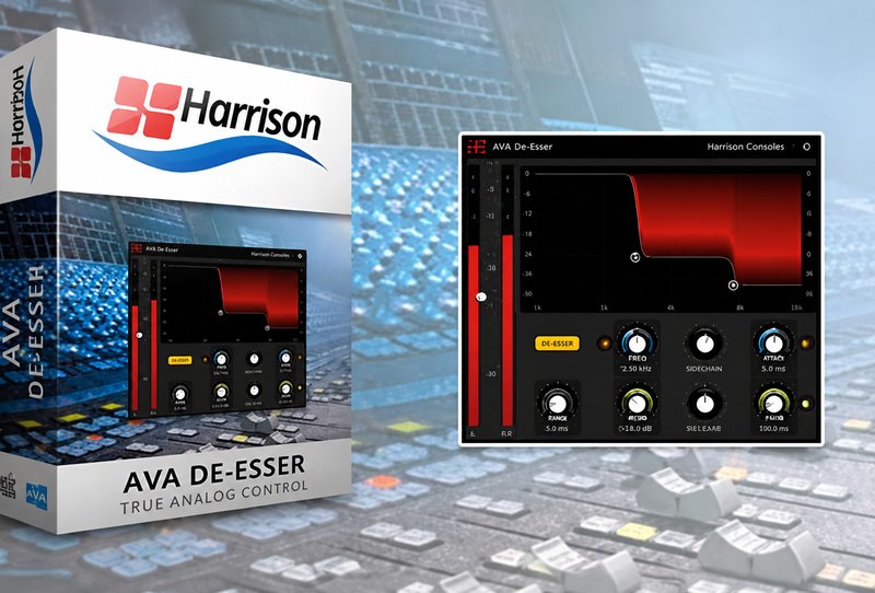 去齿音效果器 Harrison AVA De-Esser v3.1.1
