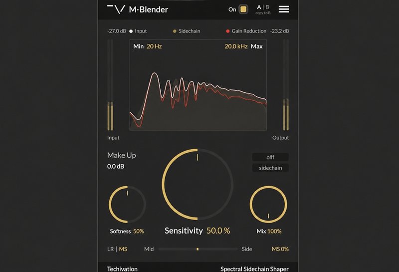 动态侧链效果器 Techivation M-Blender v1.0.2 Win BUBBiX