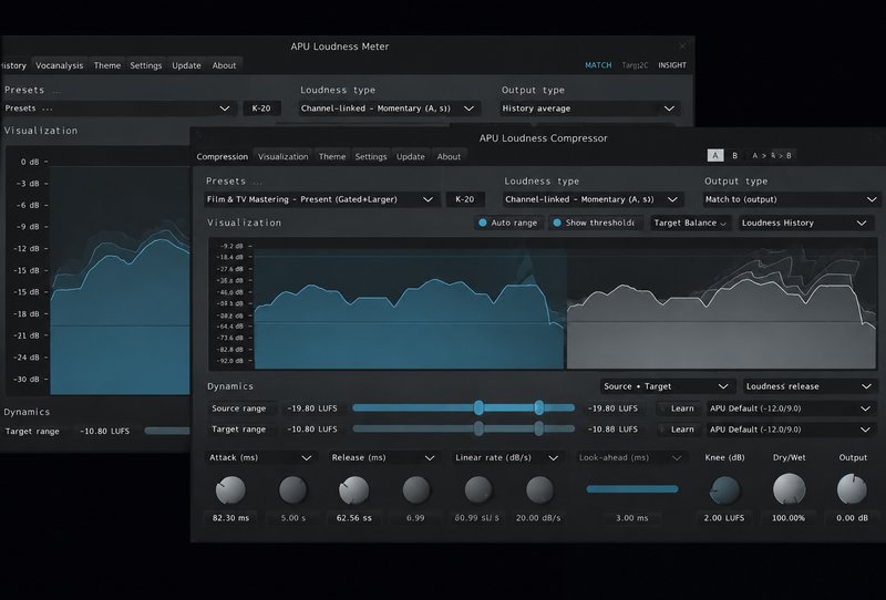 音频增强效果套装-APU Software APU Loudness Series v4.2.1 R2R