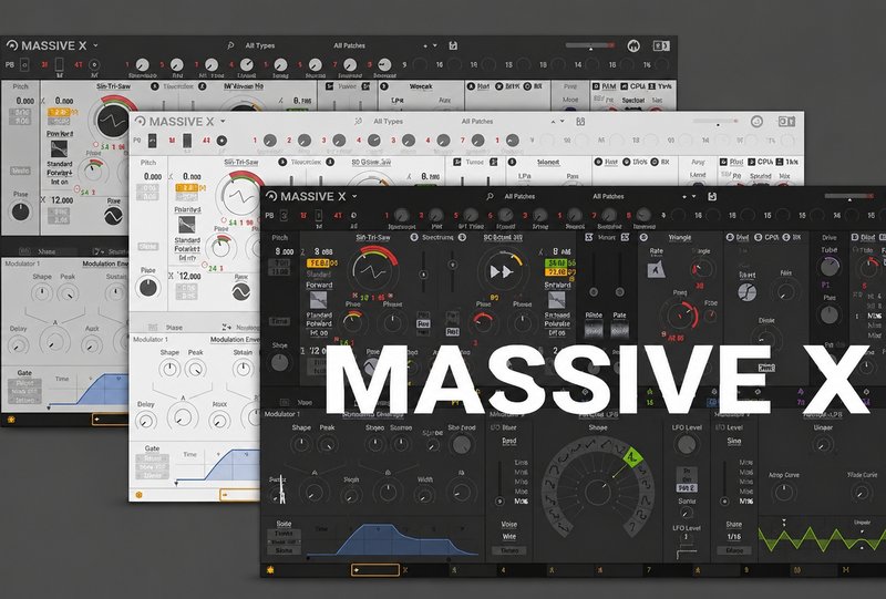经典合成器音源 Native Instruments Massive X v1.6.0 R2R&HCiSO